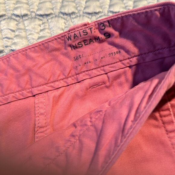 J Crew Salmon Stanton Shorts Size 31 - Picture 2 of 5